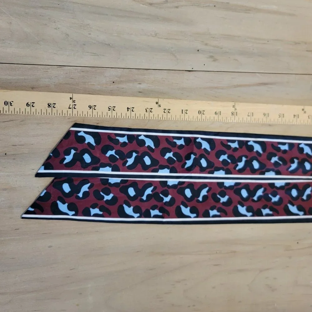 L&M Faux Fur Neck Warmer And‎ Animal Print Scarf - Picture 5 of 6